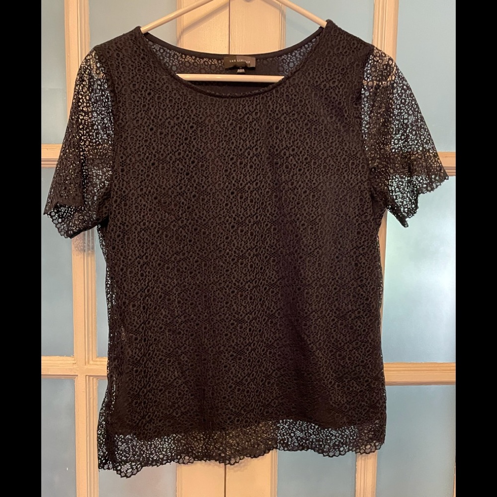 The Limited -Lined lace top